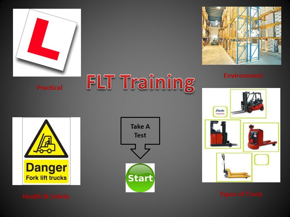Health & Safety Environment Types of Truck Practical Take A Test