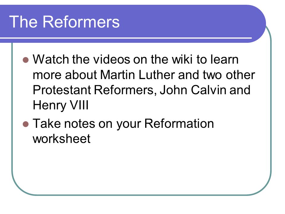the cause of the protestant reformation the cause of the protestant reformation