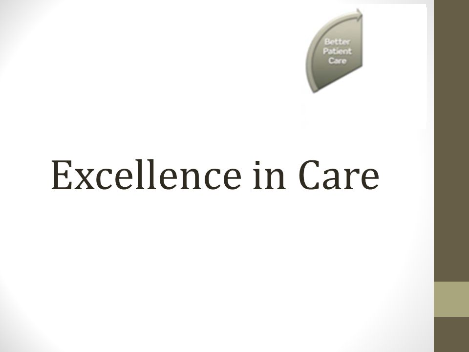 Excellence in Care