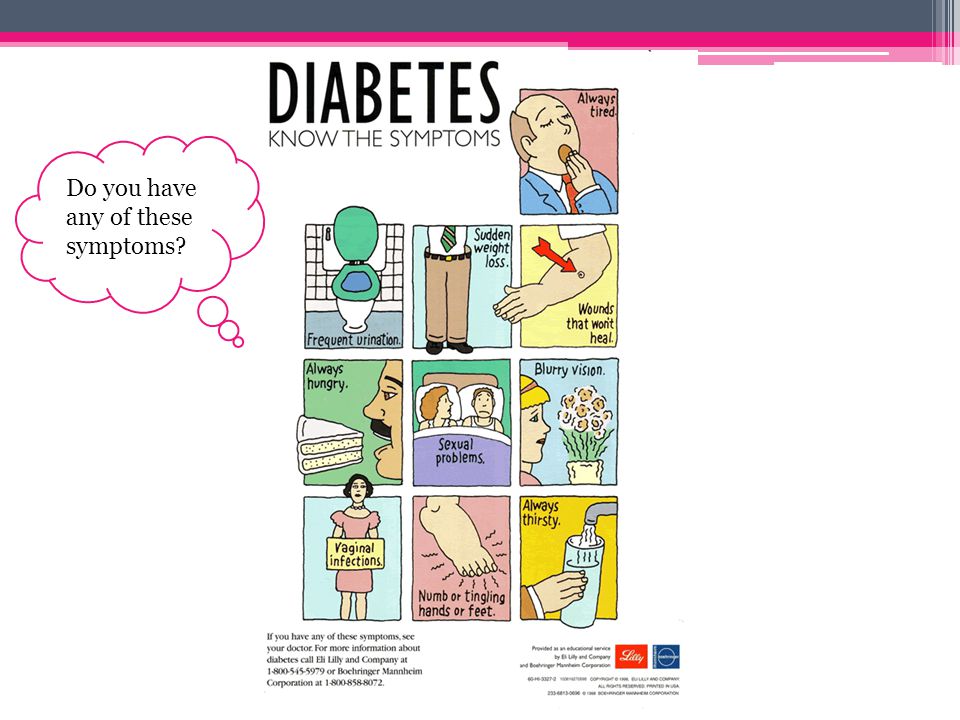 Risk Factors Of Diabetes: Gestational Diabetes Obesity/being overweight Previous glucose intolerance Family history Age