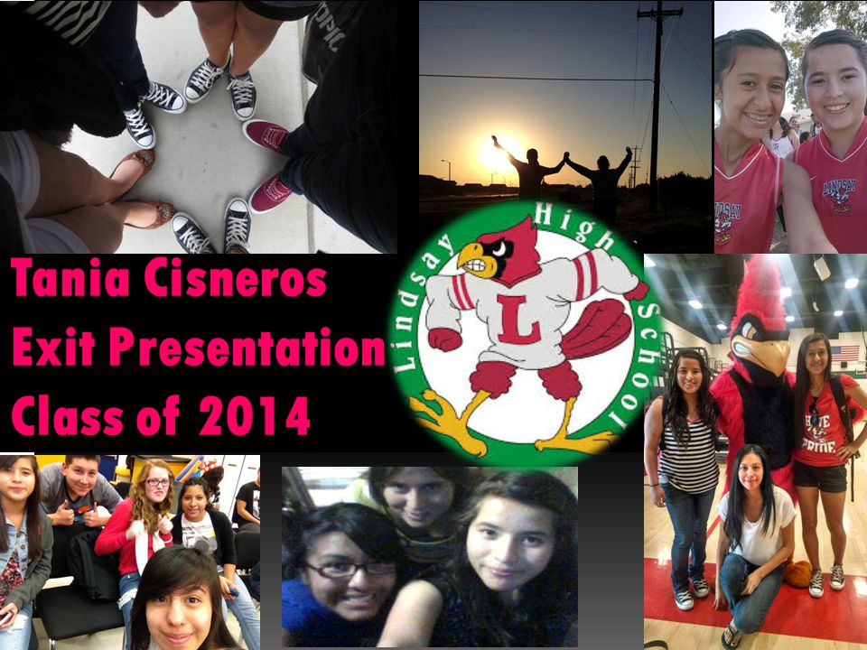 Tania Cisneros Exit Presentation Class of 2014