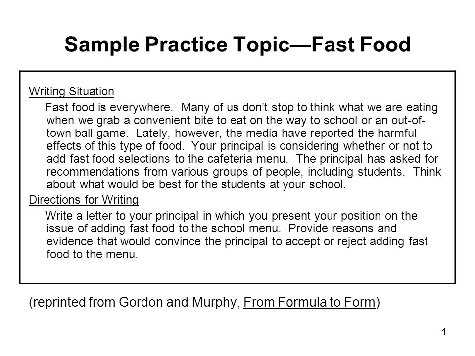 fast food nation intro essay example Business essays: fast food nation fast food nation this essay fast food nation and other 63,000+ term papers, college essay examples and free essays are available now on reviewessayscom. fast food nation intro essay example Business essays: fast food nation fast food nation this essay fast food nation and other 63,000+ term papers, college essay examples and free essays are available now on reviewessayscom.