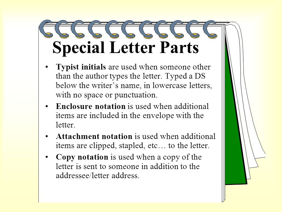 Presentation Letter