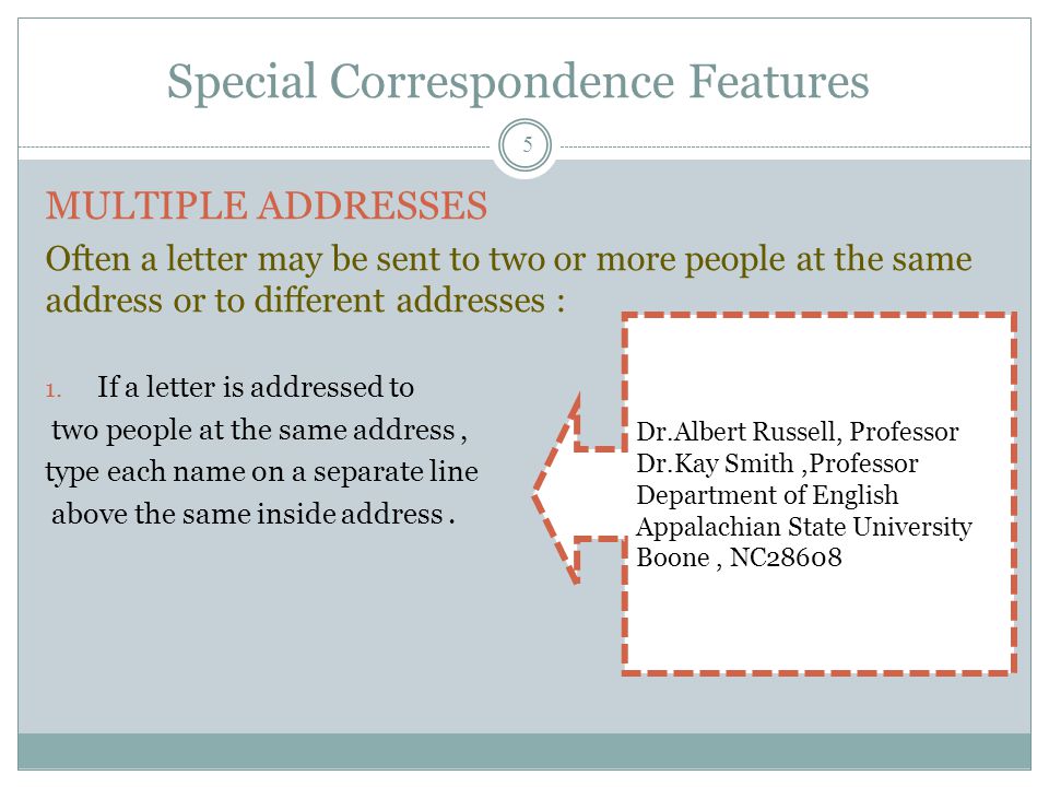 correspondence keyboarding document processing ppt download line above letter