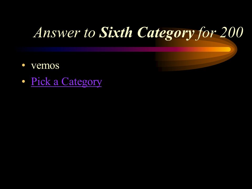 Sixth Category for 200 What is the nosotros form of the verb ver in the present tense