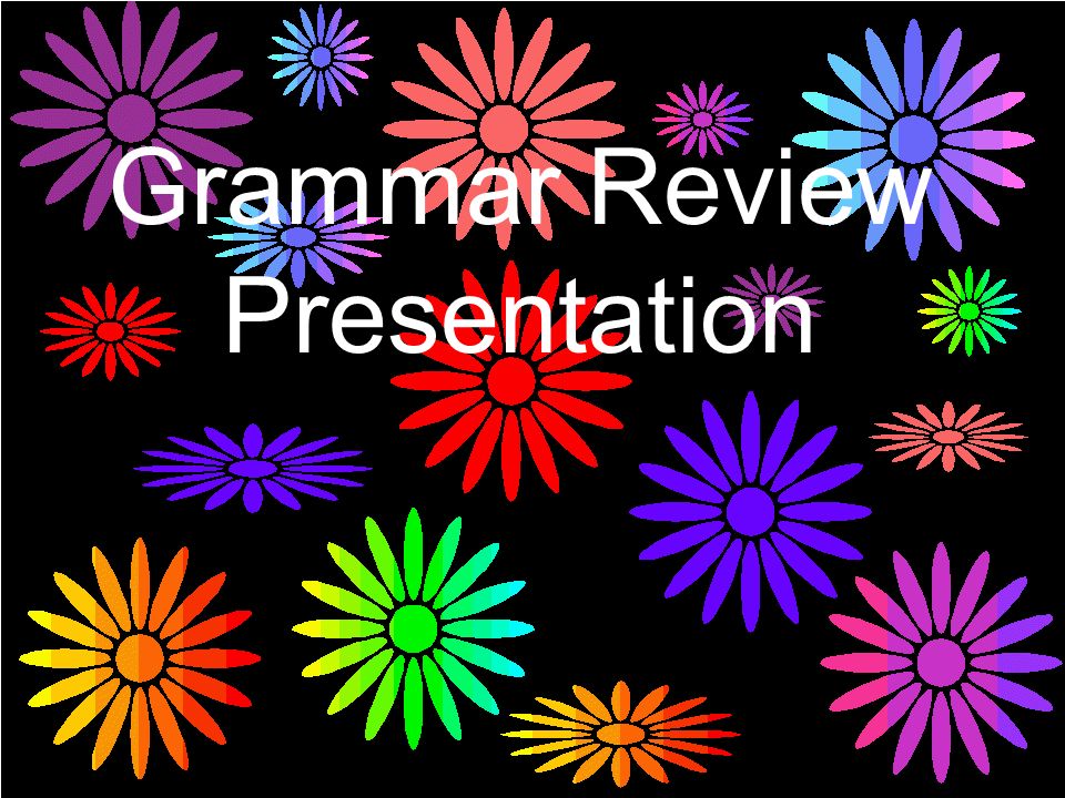 Grammar Review Presentation