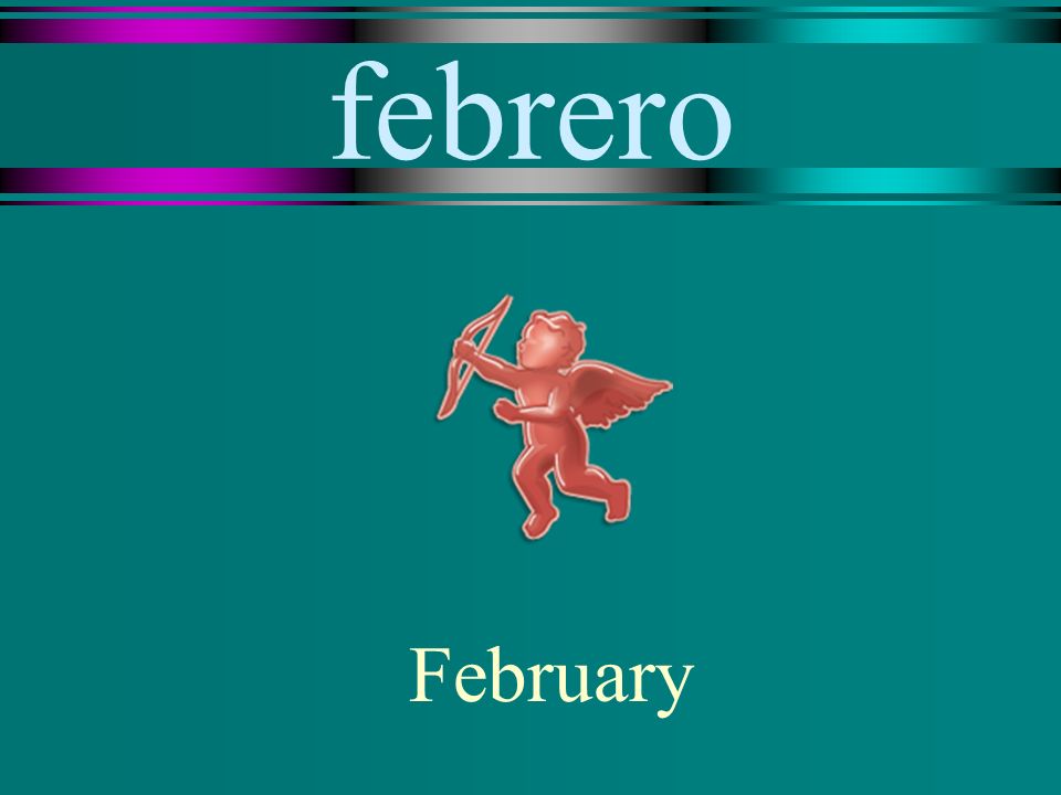 febrero February