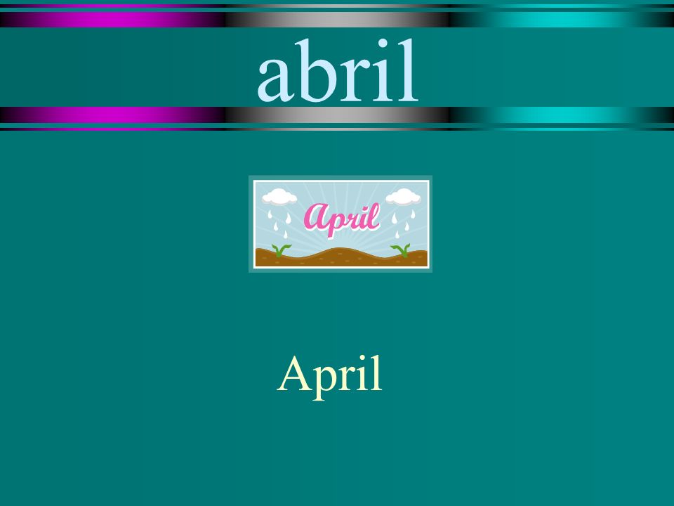 abril April