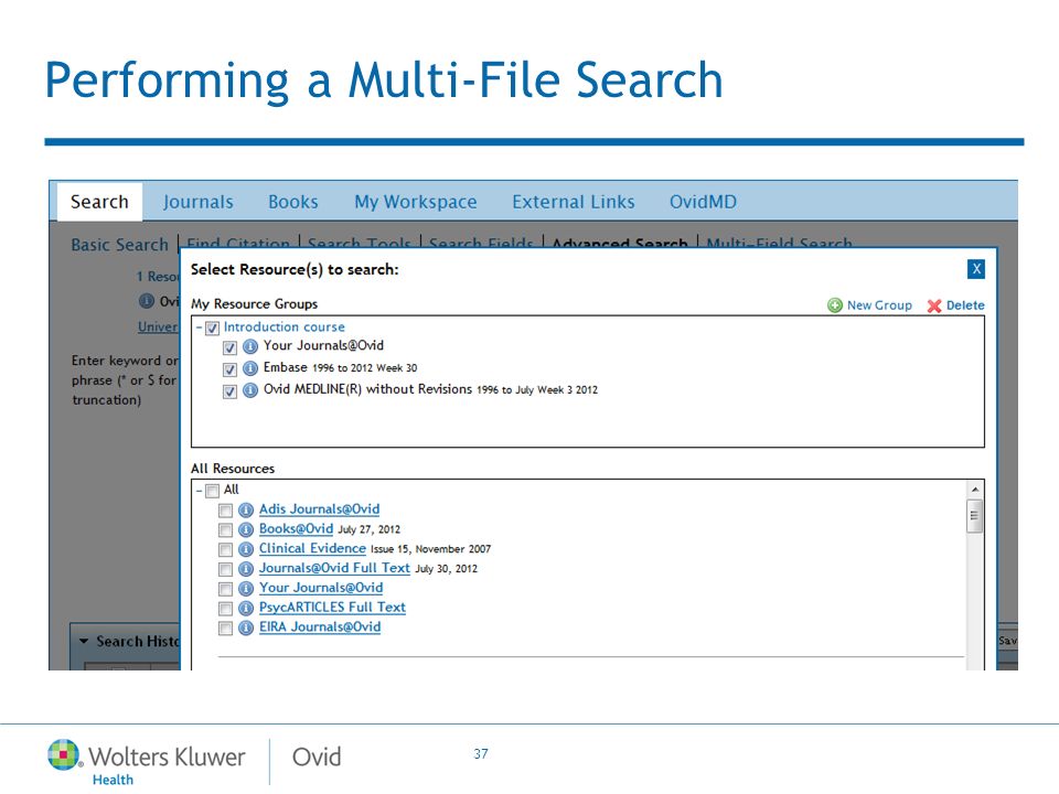 37 Performing a Multi-File Search