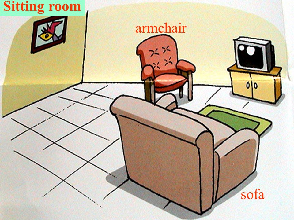 Sitting room armchair sofa