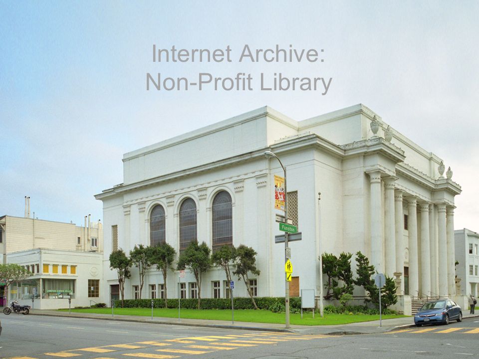 Internet Archive: Non-Profit Library