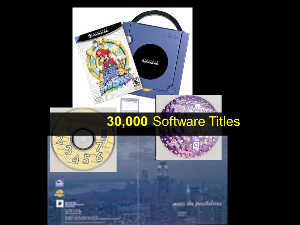 Software something 30,000 Software Titles