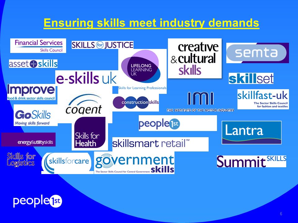 6 Ensuring skills meet industry demands