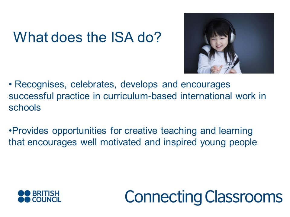 What does the ISA do.
