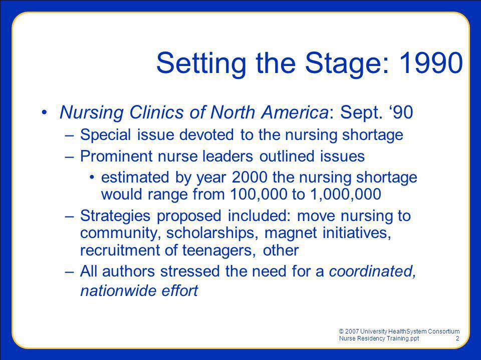 Nursing Shortage Essay