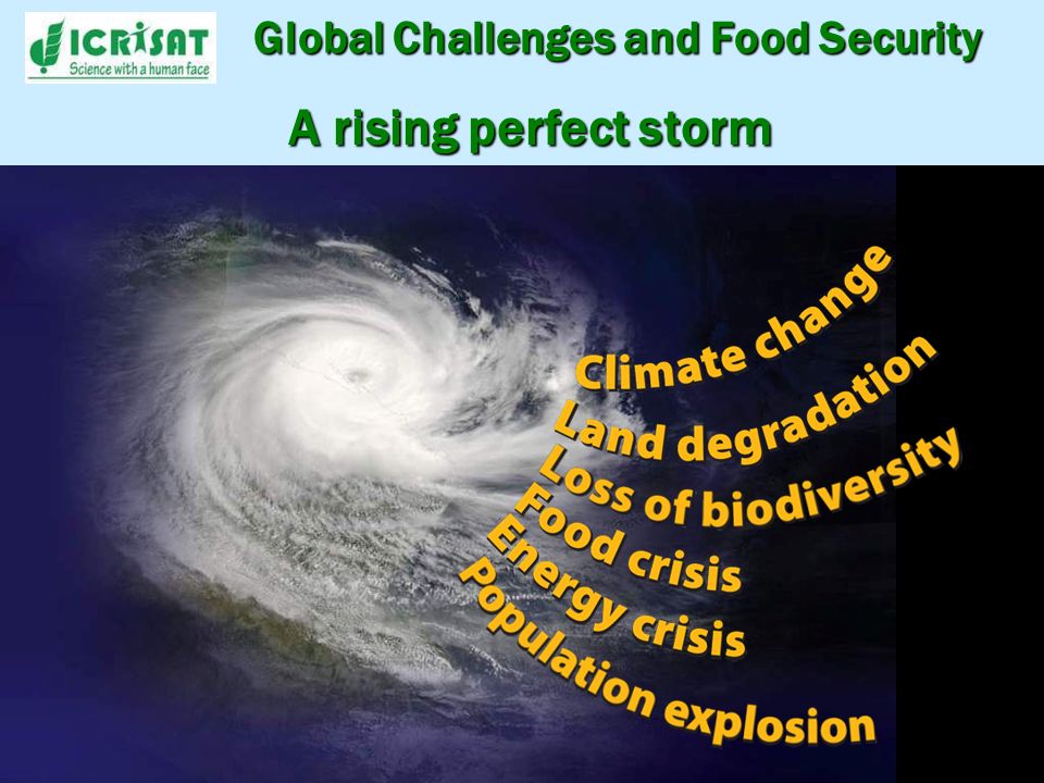 Global Challenges and Food Security A rising perfect storm