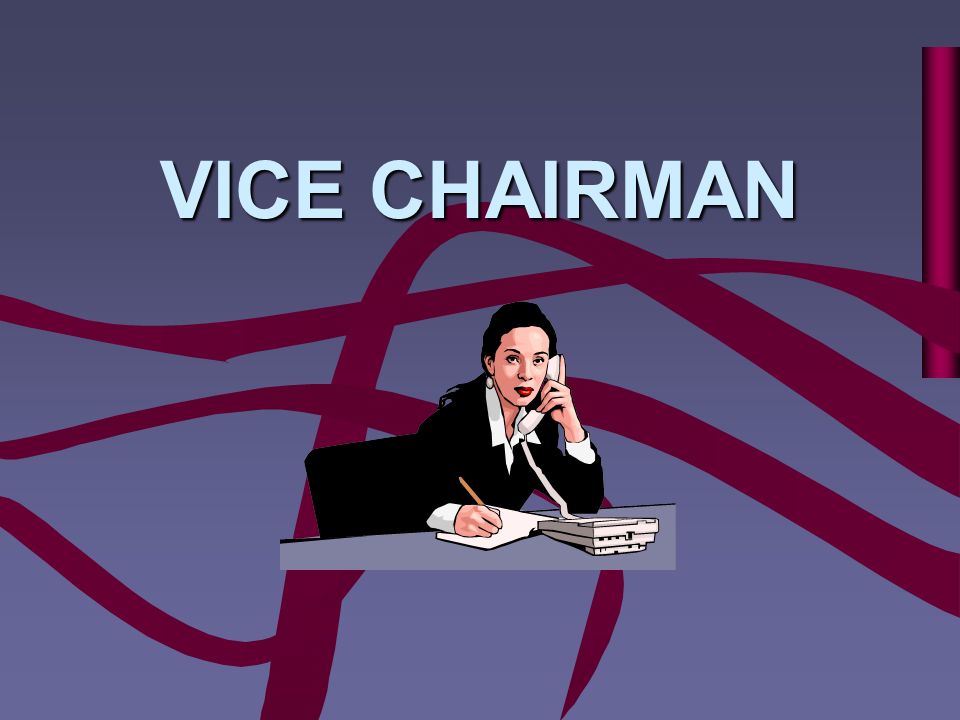 VICE CHAIRMAN