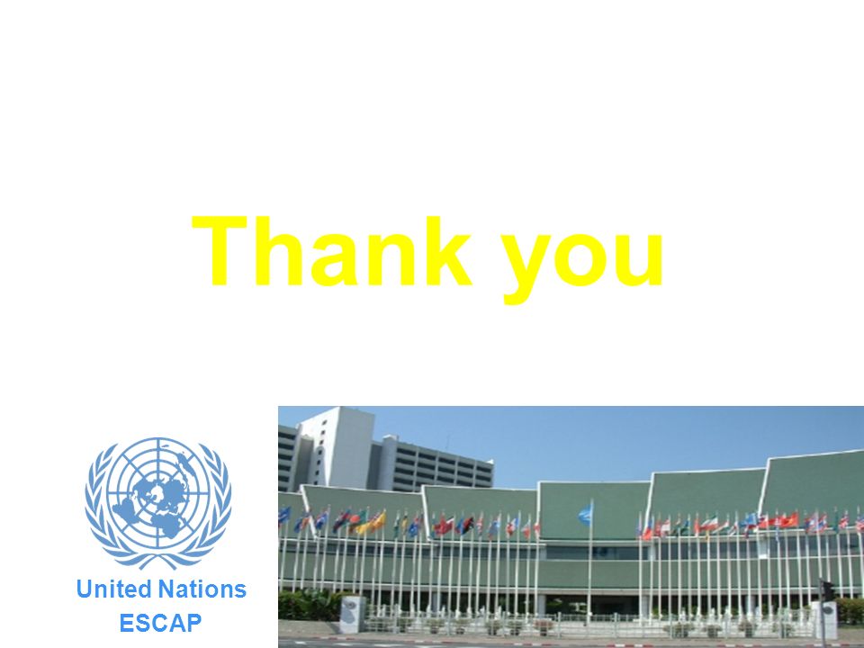17 United Nations ESCAP Thank you