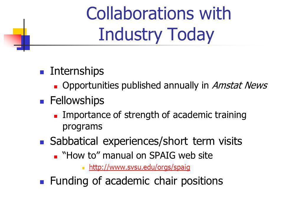 Industry-Academic Collaboration Program