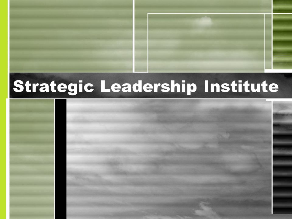Strategic Leadership Institute