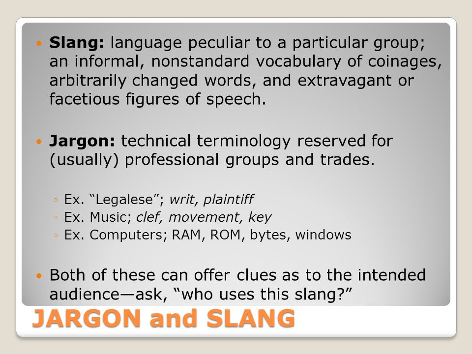 military language slang and jargon essay military language slang and jargon essay