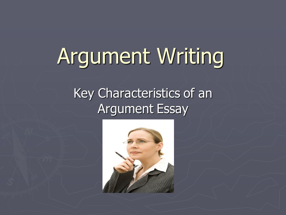 characteristic of an essay