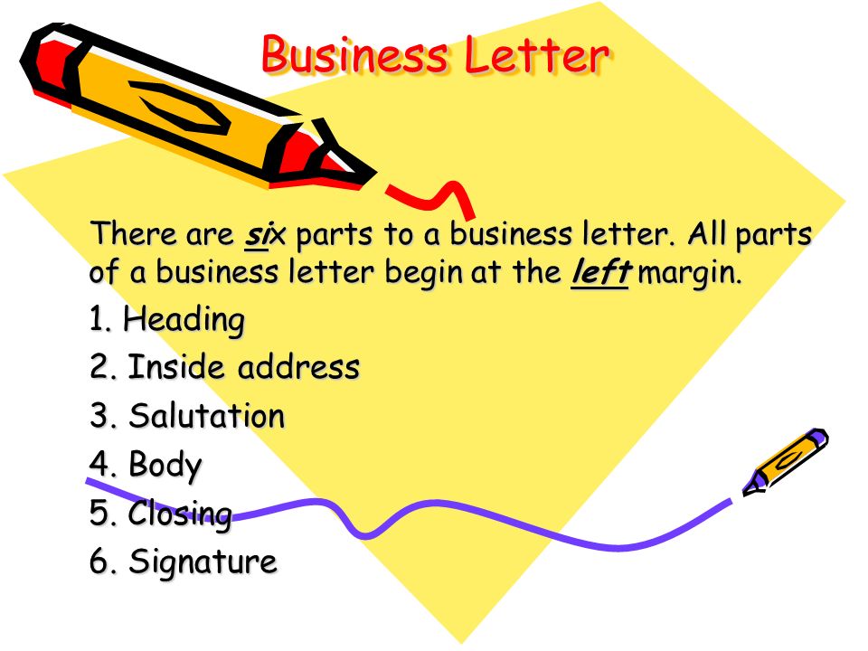 Presentation Letter