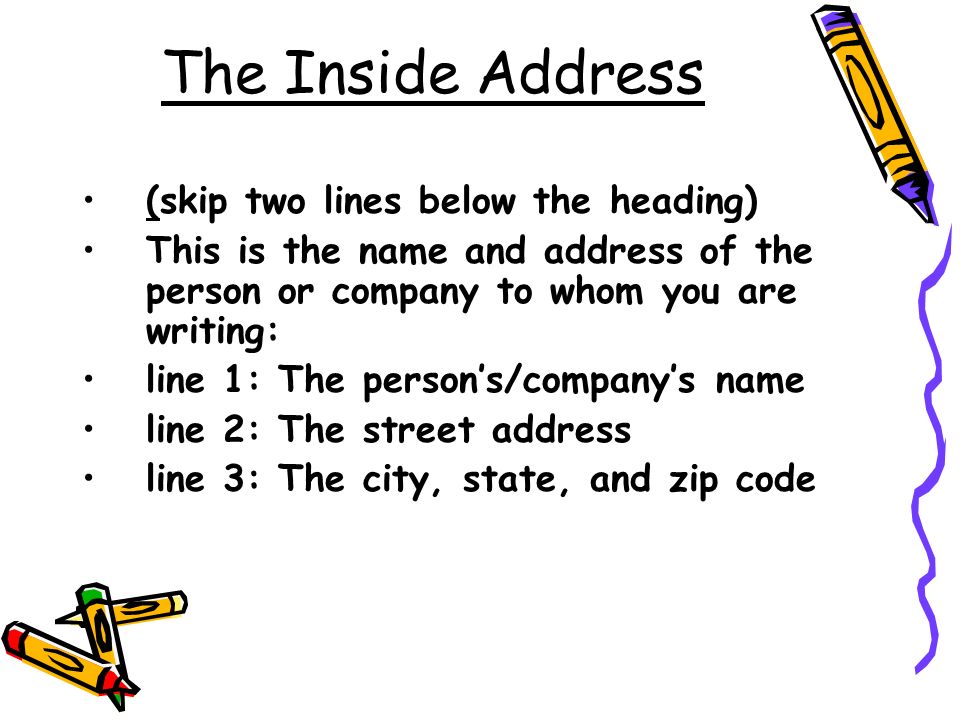 How do you find the address for a business?