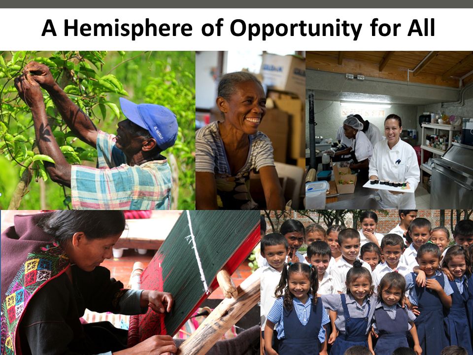 A Hemisphere of Opportunity for All
