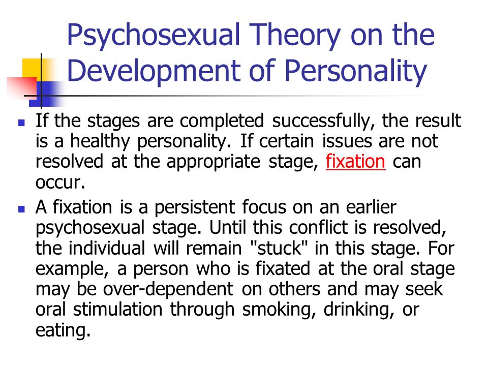 Frueds psychosexual stages