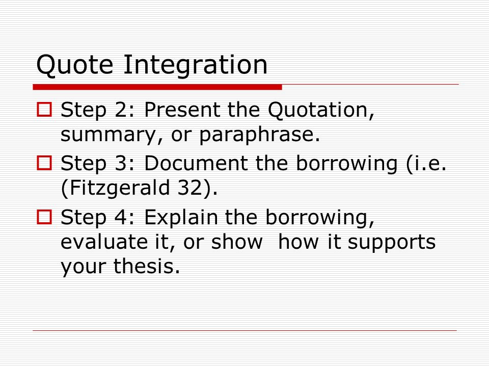 quotation integration quotation integration