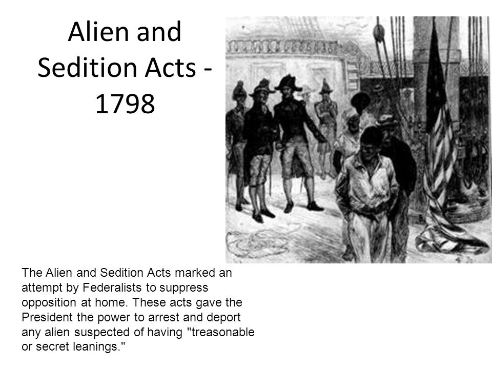 an analysis of the alien and sedition acts in 1798 Alien + sedition acts 8/25/2012 | a brief essay on the alien and sedition acts of 1798 and why they were alien and sedition acts rhetorical analysis. an analysis of the alien and sedition acts in 1798 Alien + sedition acts 8/25/2012 | a brief essay on the alien and sedition acts of 1798 and why they were alien and sedition acts rhetorical analysis.