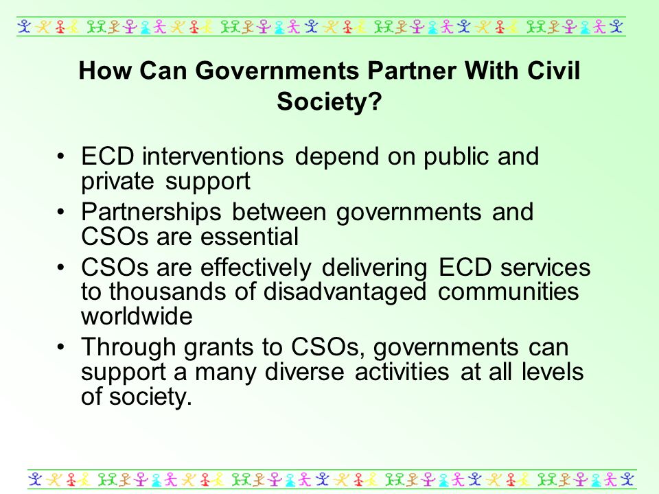 How Can Governments Partner With Civil Society.
