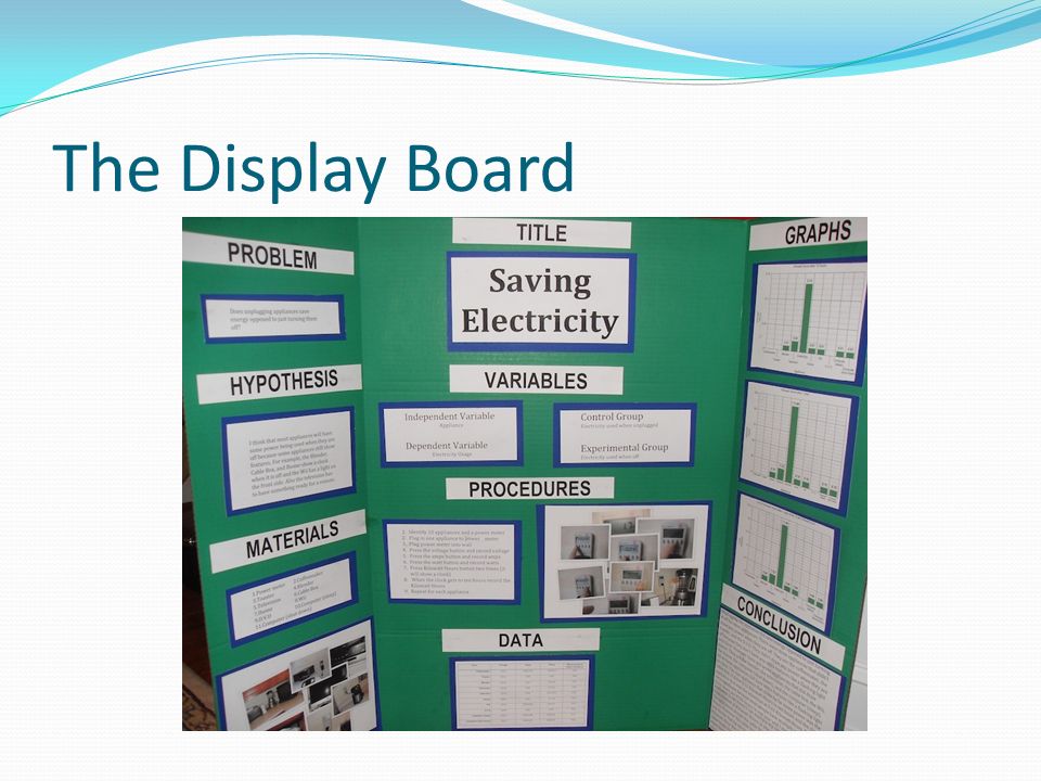 10 The Display Board 10 The Display Board