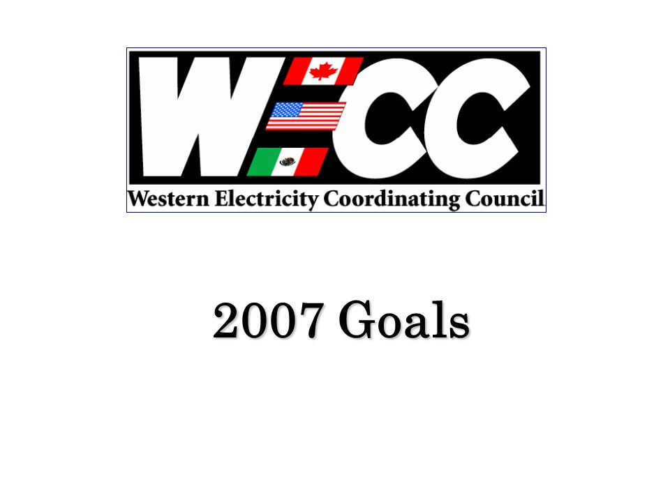 2007 Goals