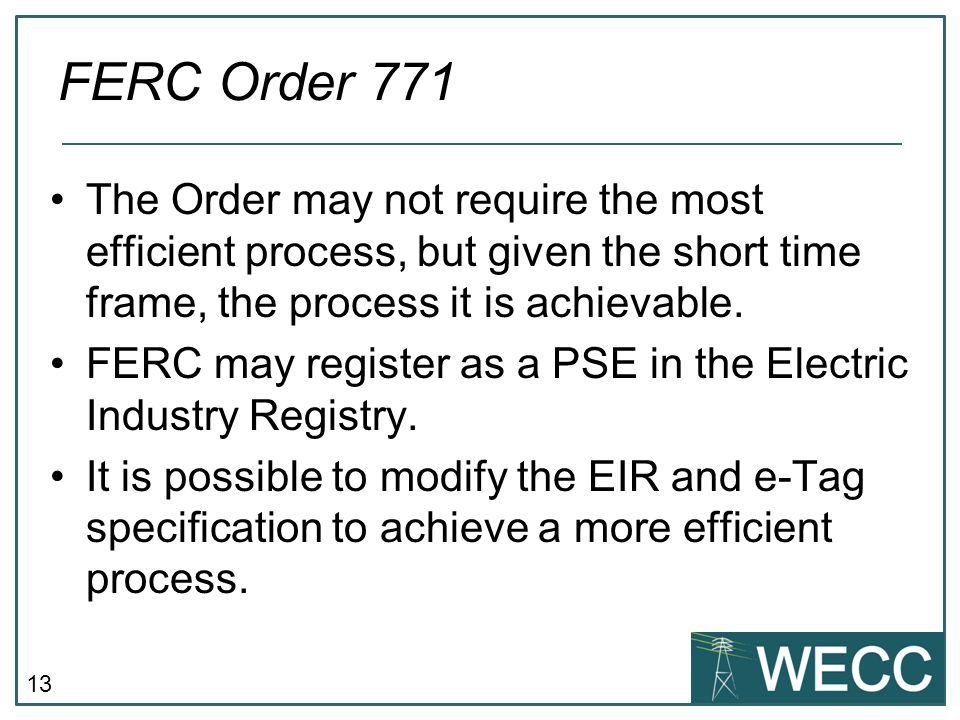 13 The Order may not require the most efficient process, but given the short time frame, the process it is achievable.