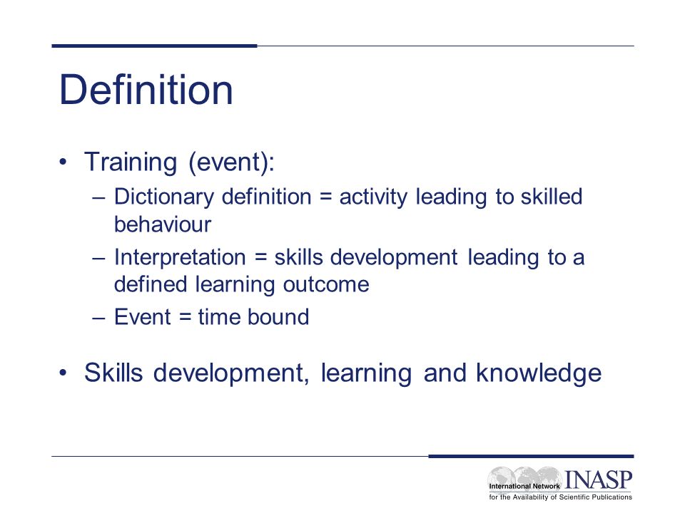 Definition of presentation skills