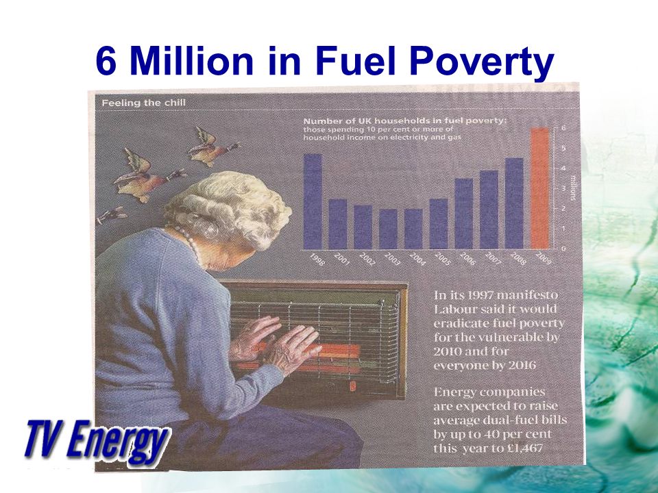 6 Million in Fuel Poverty
