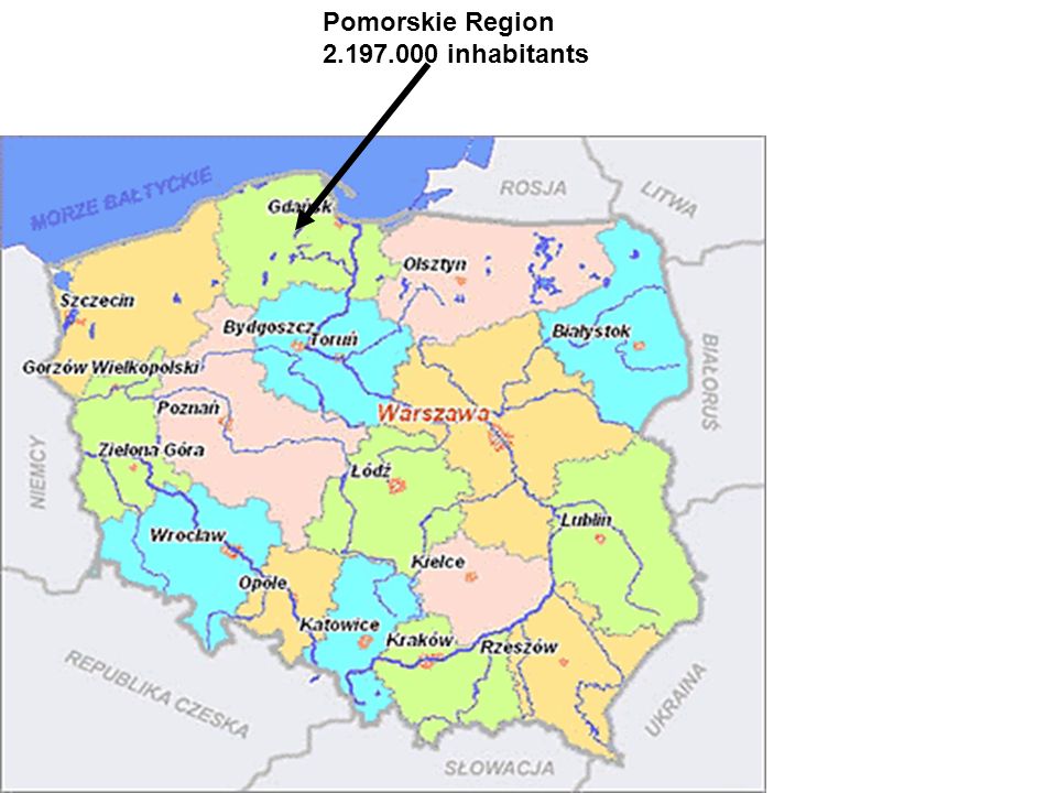 Pomorskie Region inhabitants