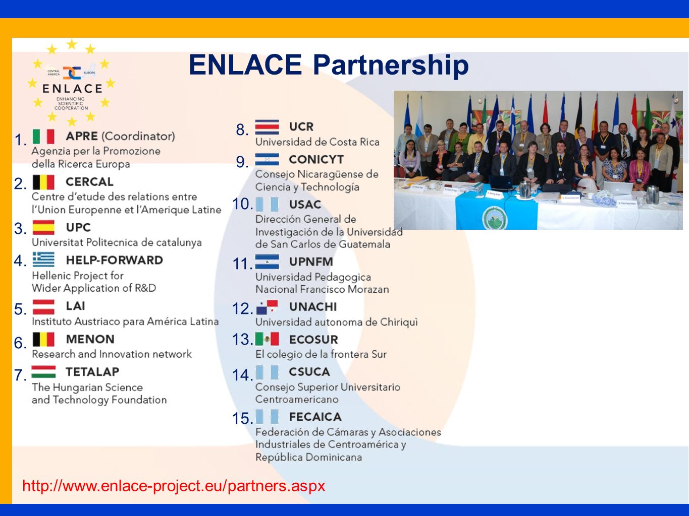 ENLACE Partnership   1.