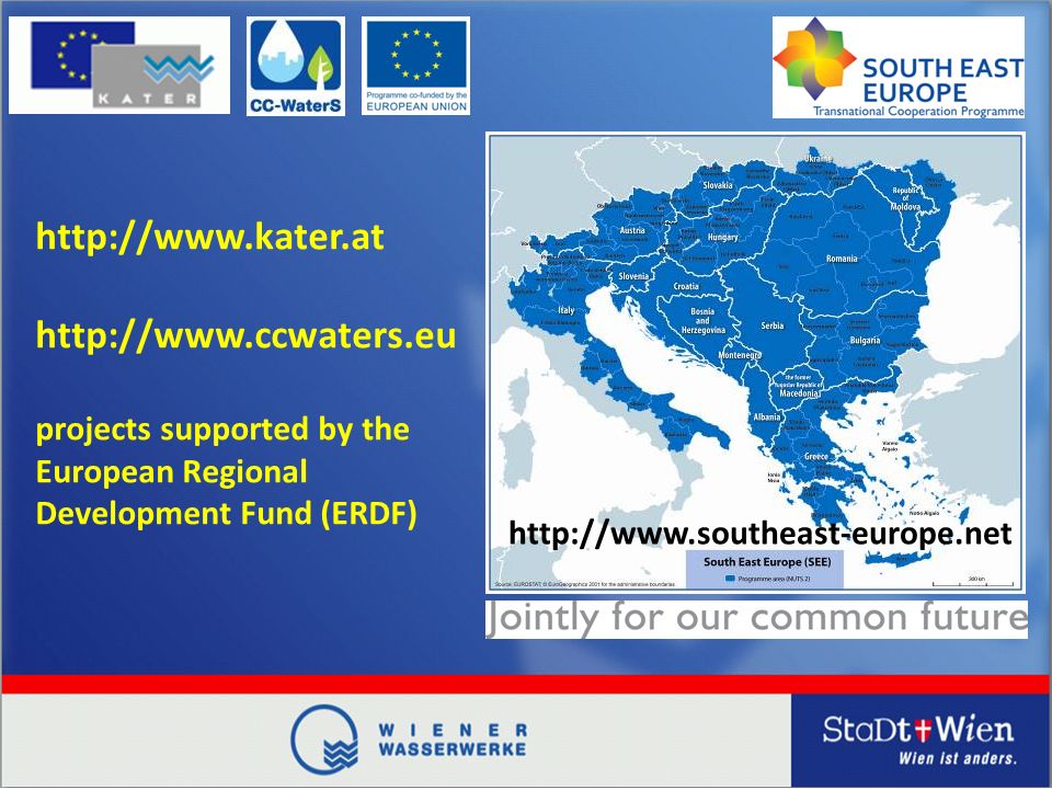 projects supported by the European Regional Development Fund (ERDF)