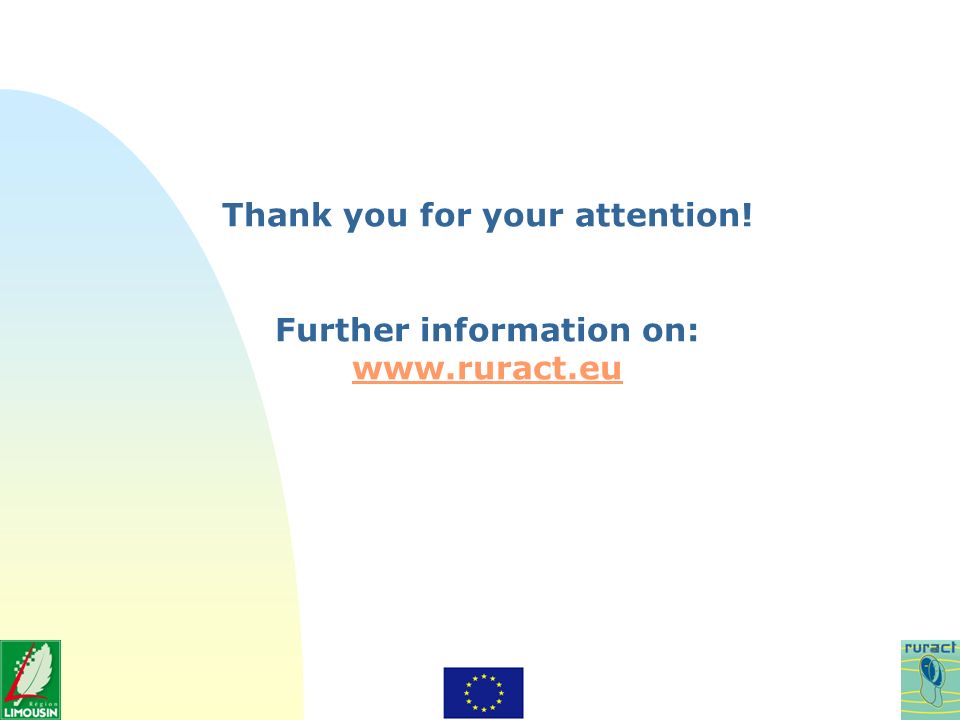 Thank you for your attention! Further information on: