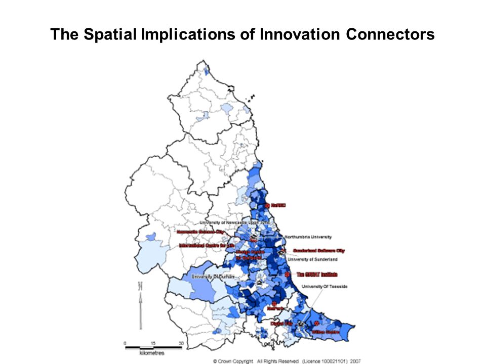 The Spatial Implications of Innovation Connectors