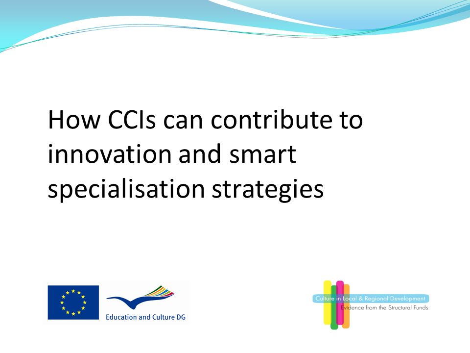 How CCIs can contribute to innovation and smart specialisation strategies