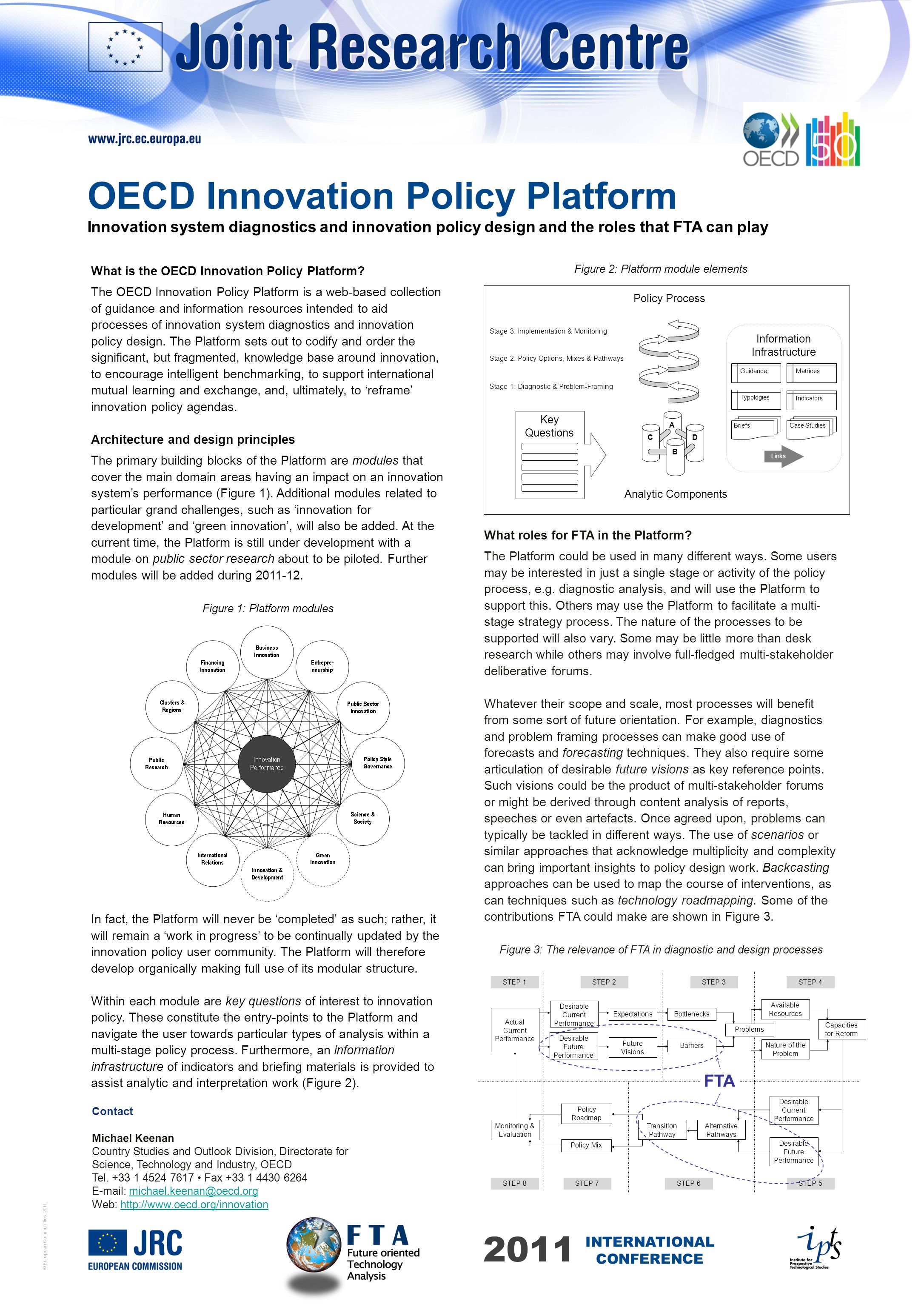 © European Communities, 2011 What is the OECD Innovation Policy Platform.