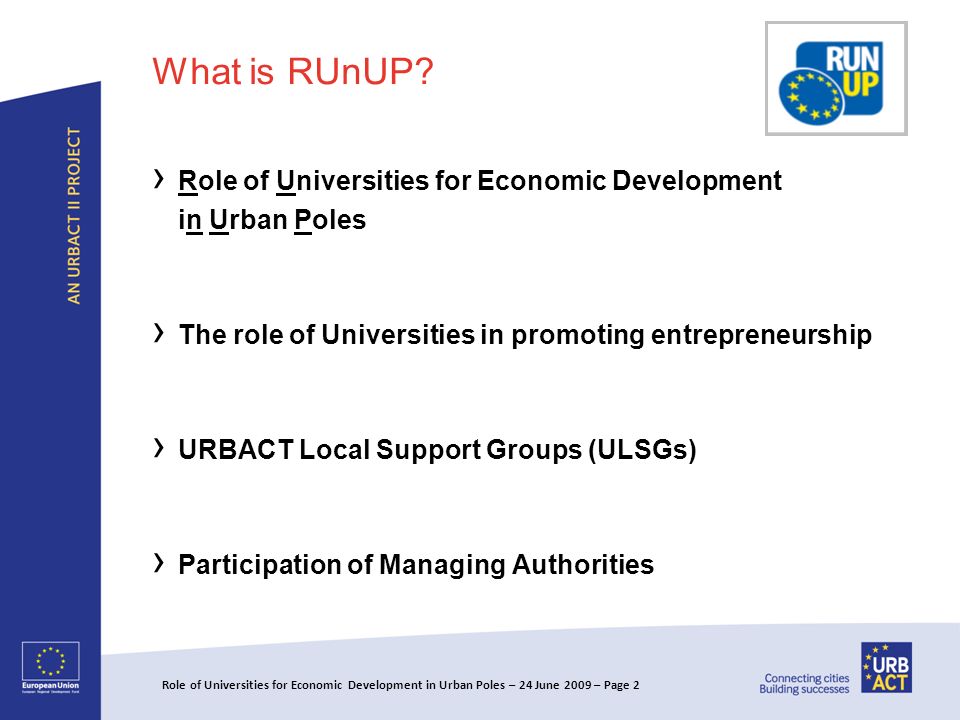 What is RUnUP.