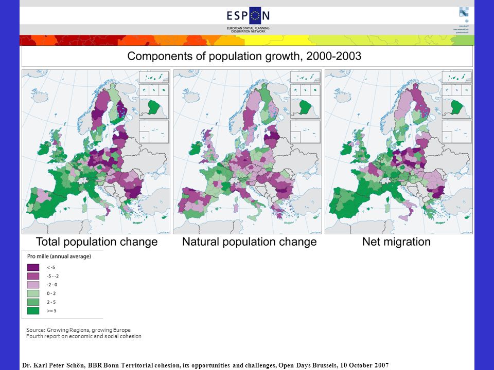 Source: Growing Regions, growing Europe Fourth report on economic and social cohesion