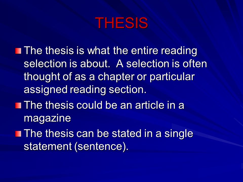 Reading Motivation and Reading Comprehension Thesis