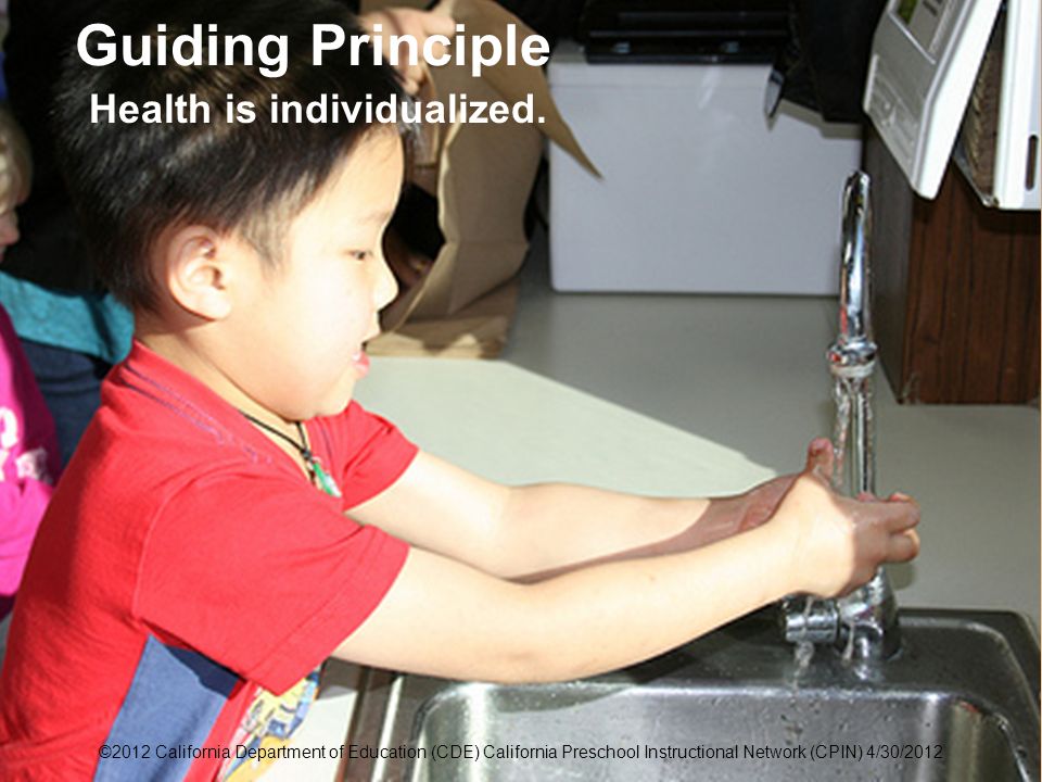 10 Guiding Principle Health is individualized.