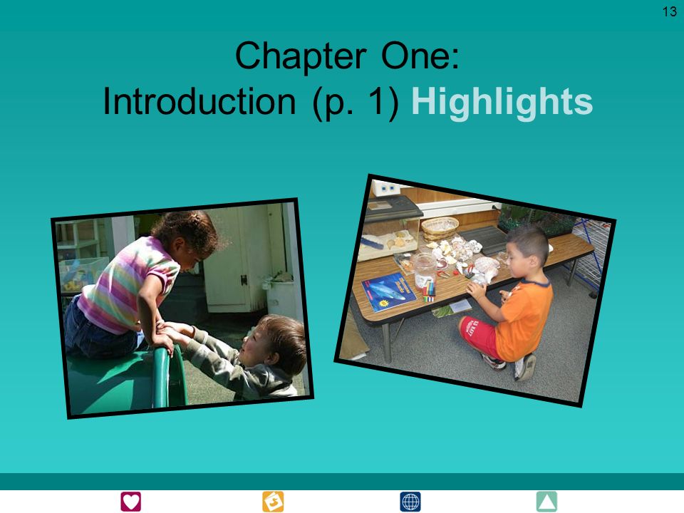 13 Chapter One: Introduction (p. 1) Highlights